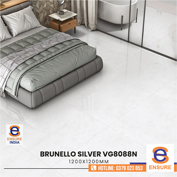 Gạch Glossy Brunello Silver VF8088N 1200x1200 mm